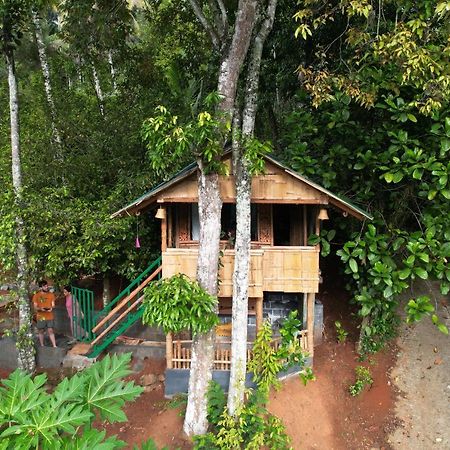 Fab - Bamboo Hut With Open Shower Munnar Extérieur photo